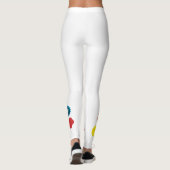 7 Chakras Kundalini Yoga Chakra Leggings, M Leggings (Rückseite)