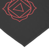 7 Chakras Kurz Table Runner Kurzer Tischläufer (Ecke)