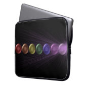 7 Chakras Laptop-Hülse Laptopschutzhülle (Vorderseite Links)