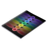 7-Chakras-Notebook Notizblock (Linke Seite)