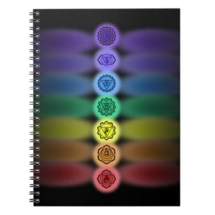 7-Chakras-Notebook Notizblock