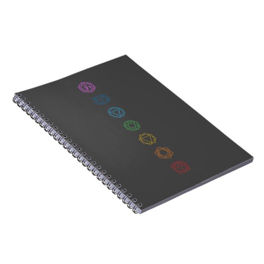 7 Chakras-Notebook Notizblock (Rechte Seite)