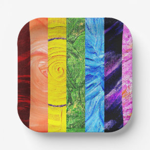 7 Chakras Pappteller