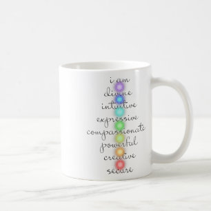 7 Chakras S für Yoga-Liebhaber Kaffeetasse