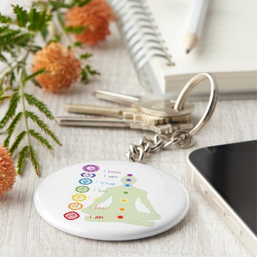 7 Chakras Schlüsselanhänger (Seite)