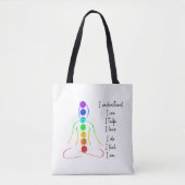 7 Chakras Style Yoga Meditation Tasche (Vorderseite)