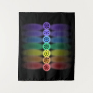 7 Chakras Wandteppich