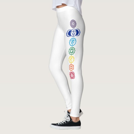 7 Chakras Yoga-Hosen Leggings (Links)