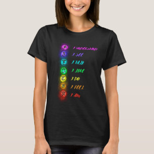 7 Chakras Yoga T-Shirt