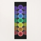7 Chakras-Yogamat Yogamatte (Rückseite)