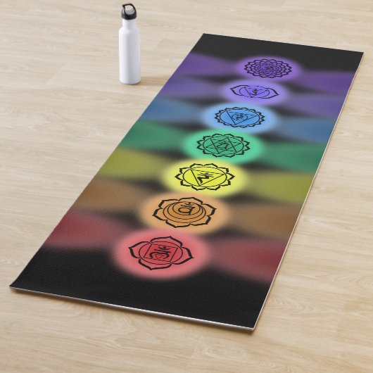 7 Chakras-Yogamat Yogamatte (Beispiel)