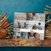 7 Custom Photo Collage Best Mom Ever  Fotoplatte (Seite)