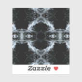 7 Deadly Sins and 7 Contrary Virtues Abstract Art Aufkleber (Blatt)