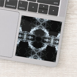 7 Deadly Sins and 7 Contrary Virtues Abstract Art Aufkleber