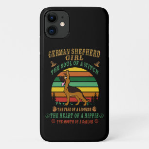 7 Deutsche Hirtenmädchen das Soul einer Hexe, der Case-Mate iPhone Hülle