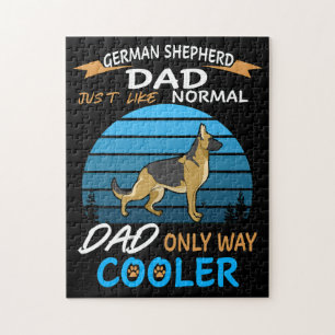 7 Deutscher Schäferhund-Vater, genau wie normaler  Puzzle