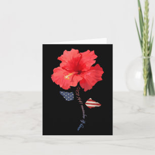 7. Dezember 1941 Hibiskus, Pearl Harbor Memorial Karte