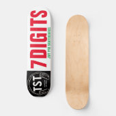 7 DIGITS SKATEBOARD / JMT (Vorderseite)