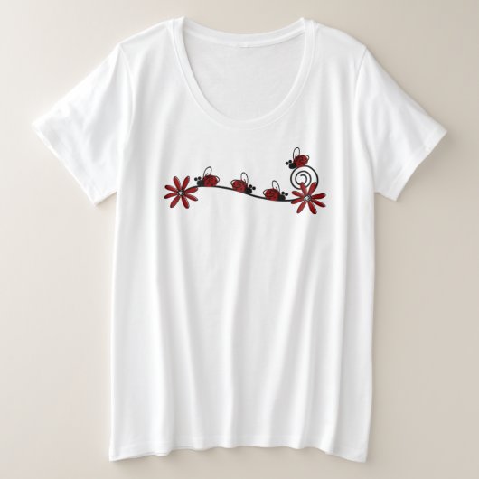 #7 Doppelseitig Wähle deine Größe! Große Größe T-Shirt (Design vorne)