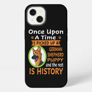 7 Einmal hob ich einen Deutschen Schäferhund auf P iPhone 13 Hülle