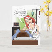 #7 erhalten gut bald karte (Gelbe Blume)