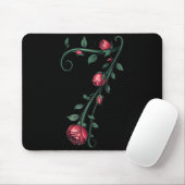 7 Floral 67 Rose Valentines Day Funny Love Matchin Mousepad (Mit Mouse)