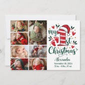 7 Foto Candy Cane Baby 1. Weihnachten (Vorderseite)