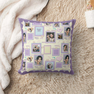 7 Foto-Collage Cute Kawaii korean k-pop hallyu Kissen