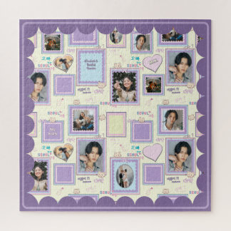 7 Foto-Collage Cute Kawaii korean k-pop hallyu Puzzle