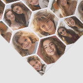 7 Foto Collage - Funkes Hexagon Muster Wrapping P Seidenpapier (Ausschnitt)