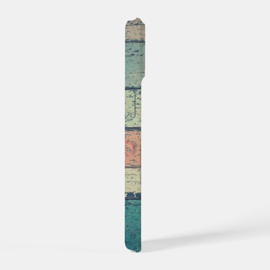 7 Foto Collage iPhone 15 Rustikaler Fleck iPhone 15 Hülle (Rechte Seite)