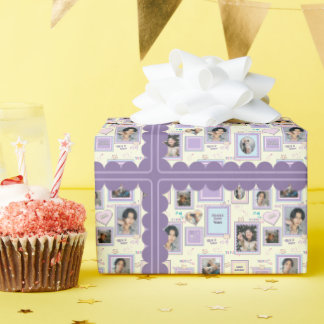 7 Foto Collage Kawaii korean k-pop kdrama Hallyu Geschenkpapier