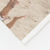 7-Foto-Collage-Vorlage personalisiert Fleecedecke (Ecke)