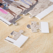 7-Foto-Collage-Vorlage personalisiert Puzzle (Seite)