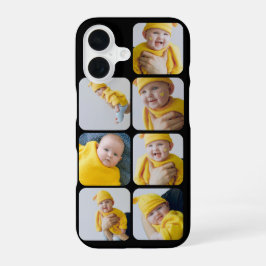 7 Foto Ihre eigene Personalisierte Collage iPhone 16 Hülle