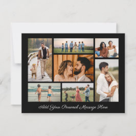 7 FotoCollage Ihre eigene Grußkarte hinzufügen Karte