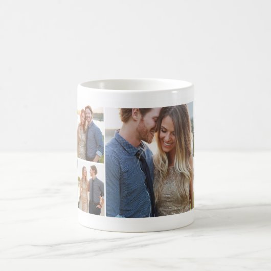 7 FotoCollage | Mug Kaffeetasse (Mittel)