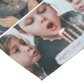 7 Fotos der Familie machen Ihre eigene Sammlung Kurzer Tischläufer (Ecke)