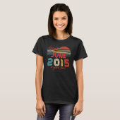 7 Geburtsdatum seit Juni 2015 Original Teil T-Shirt (Vorne ganz)
