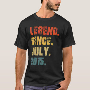 7. Geburtstag 7 Jahre alte Legende seit Juli 2015  T-Shirt