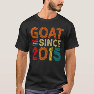 7. Geburtstag 7 Jahre altes Ziegen seit 2015 T-Shirt