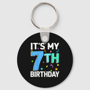 7. Geburtstag 7 sieben Alles Gute zum Geburtstag J Schlüsselanhänger