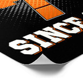 7. Geburtstag Basketball 7 Jahre Phantastisch seit Poster (Ecke)