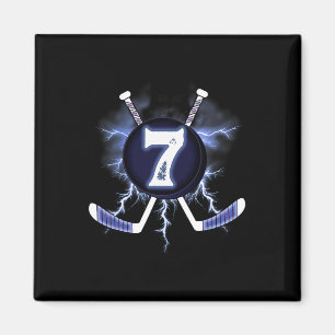 7. Geburtstag - Eishockey 7 Jahre alt Magnet