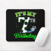 7. Geburtstag Fußball Junge Mädchen Kinder Fußball Mousepad (Mit Mouse)