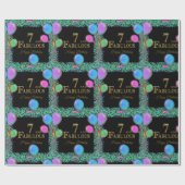 7. Geburtstag Geschenkpapier (Flach)