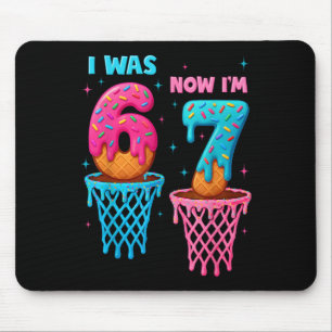 7. Geburtstag Ich war 6 jetzt bin ich 7 67 Meme Lu Mousepad