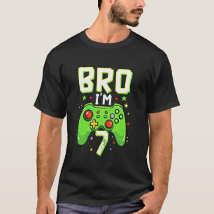 7. Geburtstag Junge Bruder Iu2019m 7 Jahre Altes V T-Shirt