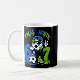 7. Geburtstag Junge Fußball Eis Drip 7 Jahre alt Kaffeetasse
