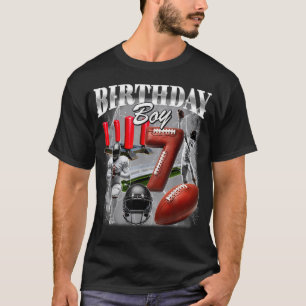 7. Geburtstag Junge Jugend 7 Jahre Retro 90er Stil T-Shirt